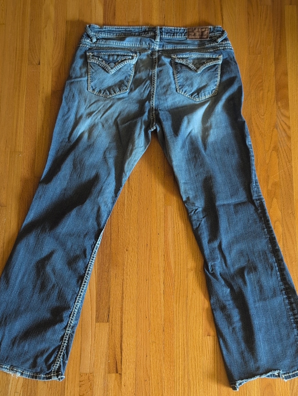 Vigoss Women's Bootcut Jeans - Medium Blue Wash